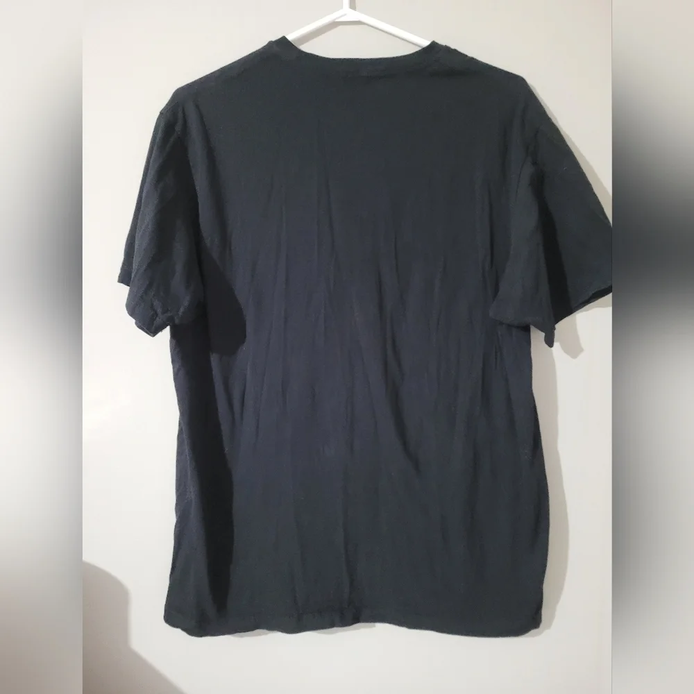 Mens Tupac Black Graphic BAND  T-Shirt - Picture 2 of 3